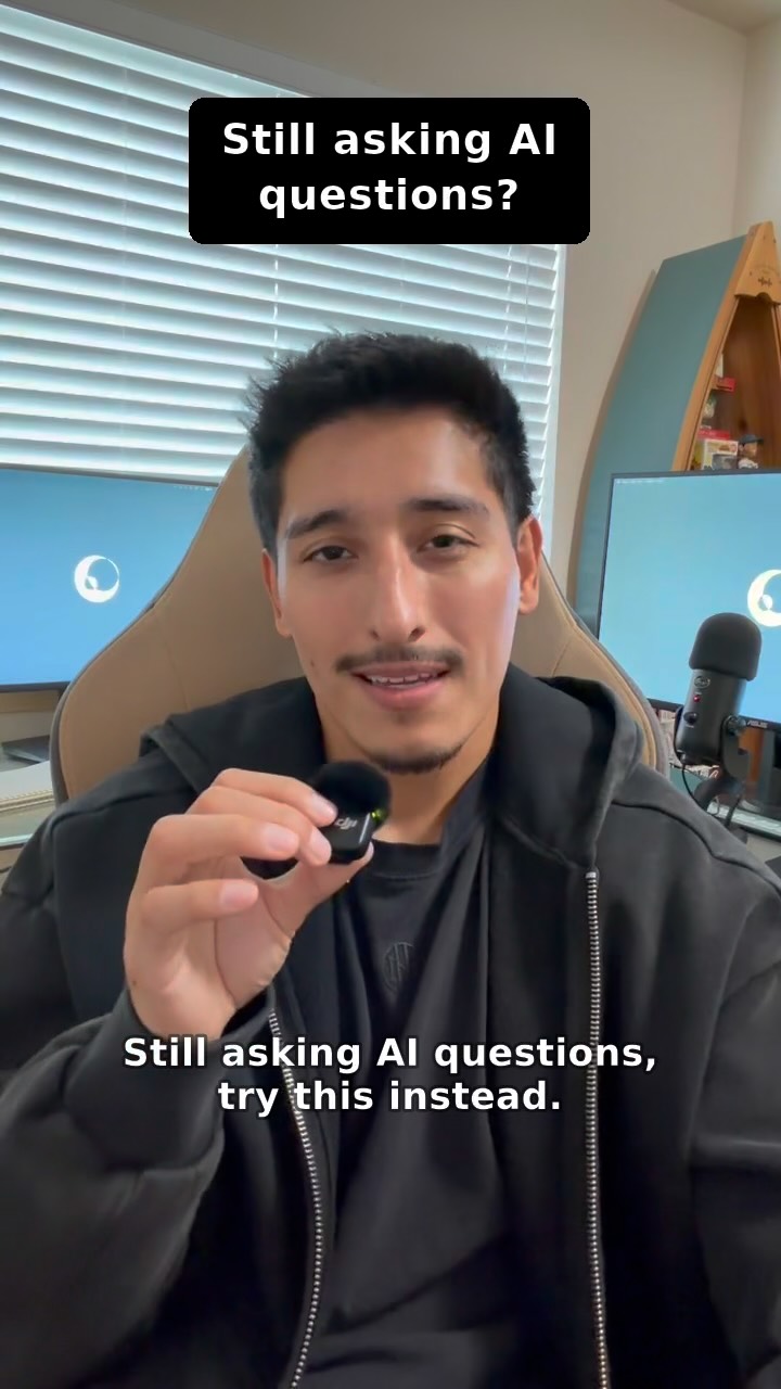 Brian Gutierrez at a desk with a laptop, from a recent clip.